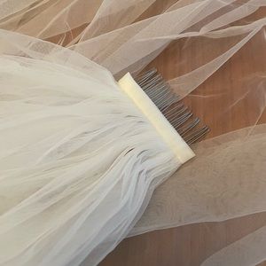 Long wedding veil
